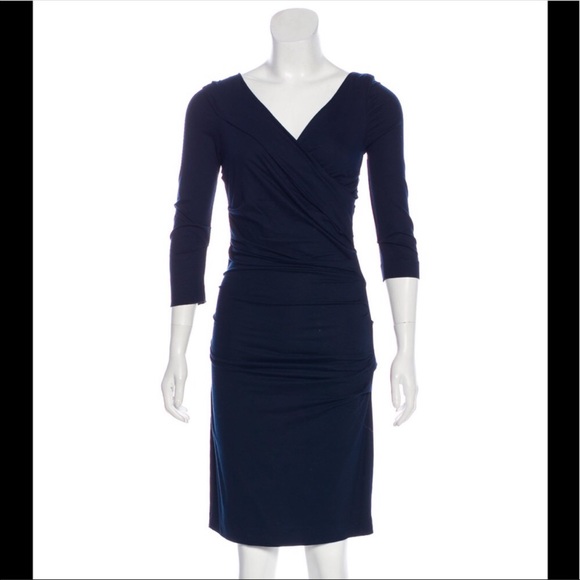 Diane Von Furstenberg | Dresses | Dvf Bentley Dress In Navy | Poshmark